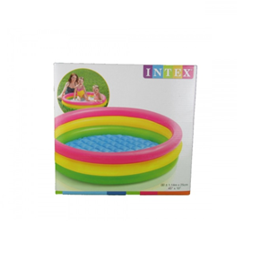 استخر بادی قطر 114 سانتیمتری کف بادی اینتکس_اسباب بازی ورزشی